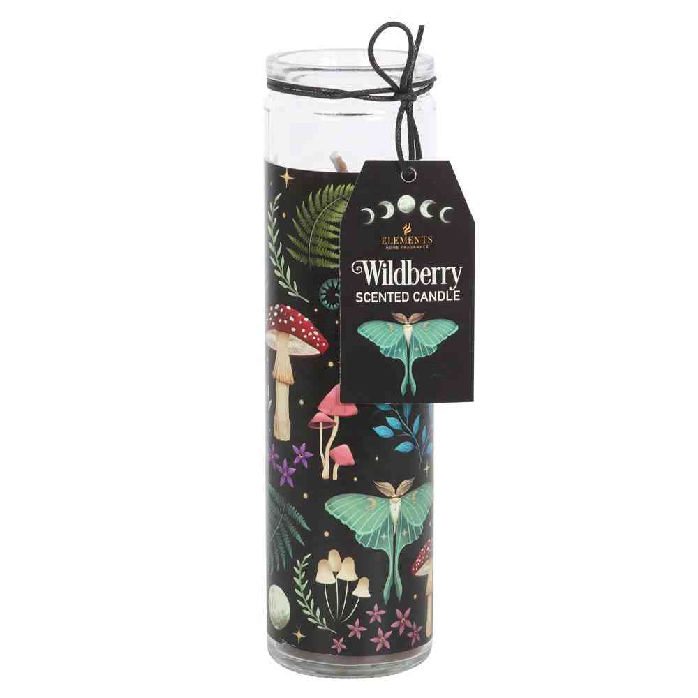 Something Different - Dark Forest Wildberry Tube Candle Scented Candle - Multicolours